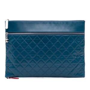 Chanel Expandable O Case Clutch Quilted #246044C81B
